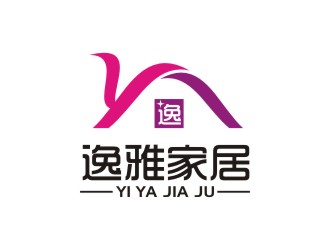 李泉辉的逸雅家居logo设计