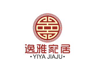 陈波的逸雅家居logo设计