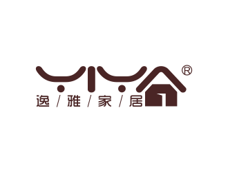 林思源的逸雅家居logo设计