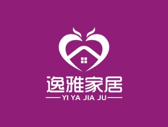 李泉辉的逸雅家居logo设计