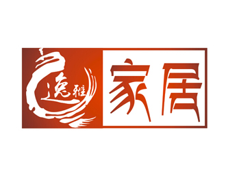 李正东的逸雅家居logo设计