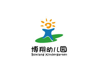张晓明的伊旗博翔幼儿园logo设计