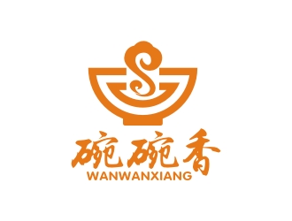 曾翼的碗碗香logo设计