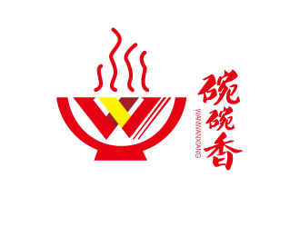 沈大杰的碗碗香logo设计