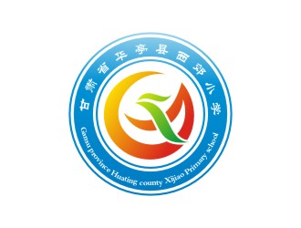 李泉辉的甘肃省华亭县西郊小学logo设计