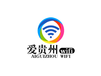 秦晓东的爱贵州无线互联网项目logo设计