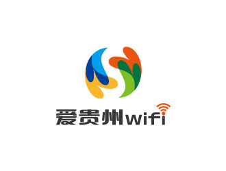 张晓明的爱贵州无线互联网项目logo设计