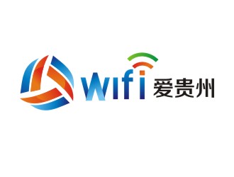 胡红志的爱贵州无线互联网项目logo设计