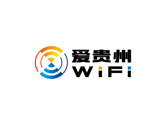 周金进的爱贵州无线互联网项目logo设计