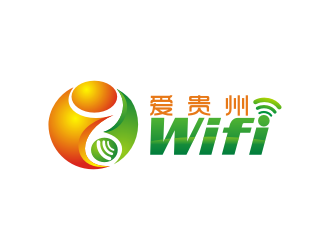 陈波的爱贵州无线互联网项目logo设计