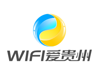 张峰的爱贵州无线互联网项目logo设计