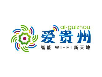 阿宝的爱贵州无线互联网项目logo设计