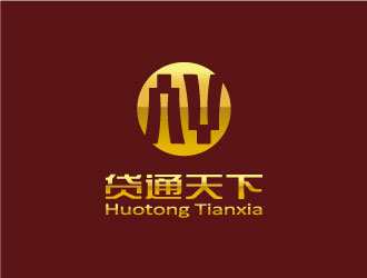 张晓明的贷通天下logo设计