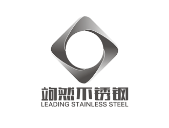 谭家强的竘然不锈钢有限公司 Leading Stainless Steellogo设计