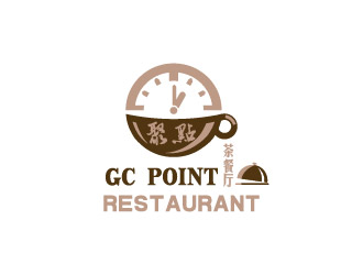 苏兴发的聚点 茶餐厅 GC POINT RESTAURANTlogo设计