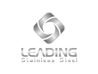 李泉辉的竘然不锈钢有限公司 Leading Stainless Steellogo设计