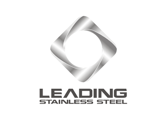 谭家强的竘然不锈钢有限公司 Leading Stainless Steellogo设计