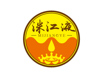 杨剑的洣江液logo设计