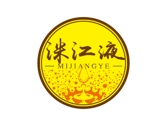 杨剑的洣江液logo设计