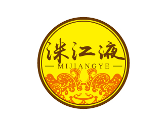 杨剑的洣江液logo设计