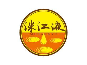 杨剑的洣江液logo设计