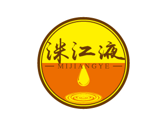 杨剑的洣江液logo设计