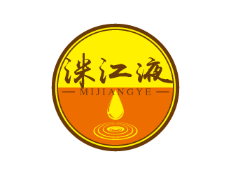 杨剑的洣江液logo设计