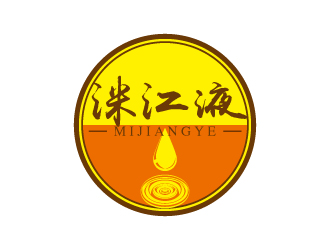 杨剑的洣江液logo设计
