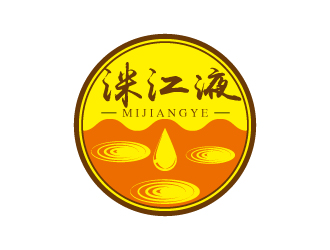 杨剑的洣江液logo设计