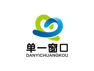 赵波的“单一窗口”企业综合服务平台logo设计