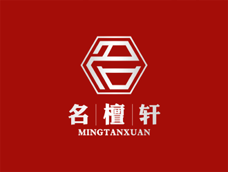 谭家强的云南名檀轩门窗有限公司logo设计