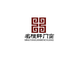 秦晓东的云南名檀轩门窗有限公司logo设计