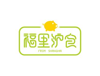 福里沪食日式风格快餐店logo设计
