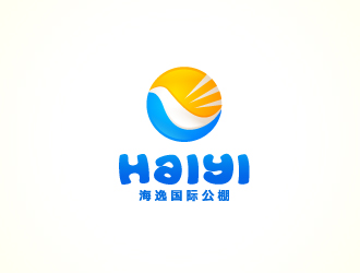 文大为的海逸国际公棚logo设计