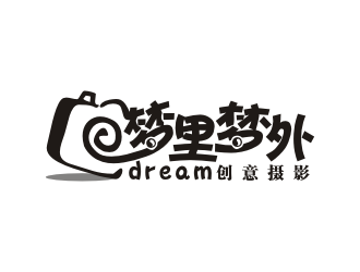 吉吉的北京梦里梦外创意摄影logo设计
