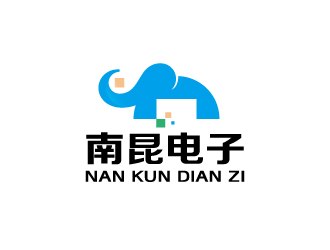 周金进的德阳南昆电子商务信息咨询有限公司logo设计