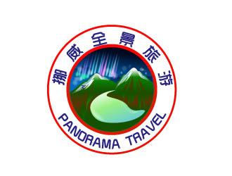 晓熹的挪威全景旅游logo设计