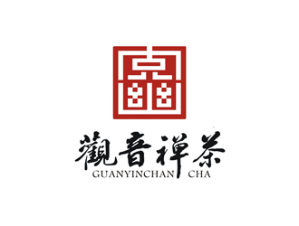 郑国麟的观音禅茶茶馆logo设计