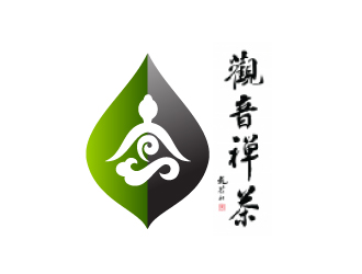 晓熹的观音禅茶茶馆logo设计