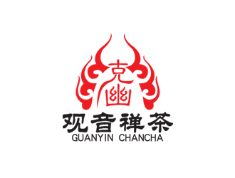 秦晓东的观音禅茶茶馆logo设计