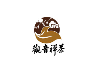 郭庆忠的观音禅茶茶馆logo设计