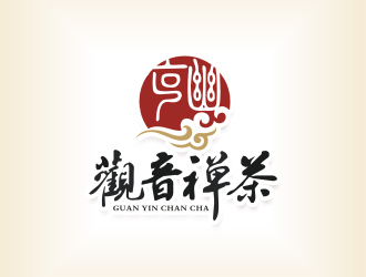 观音禅茶茶馆logo设计