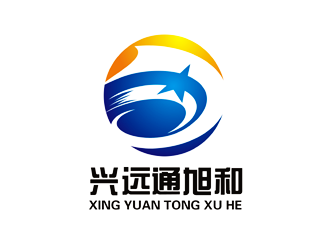 谭家强的镶黄旗兴远通旭和实业开发有限公司   西安聚源旭和油气科技开发有限公司logo设计