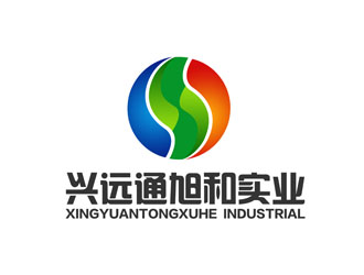 潘乐的镶黄旗兴远通旭和实业开发有限公司   西安聚源旭和油气科技开发有限公司logo设计