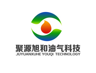 潘乐的镶黄旗兴远通旭和实业开发有限公司   西安聚源旭和油气科技开发有限公司logo设计