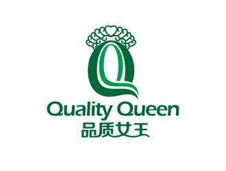 何嘉健的quality queen 品质女王logo设计