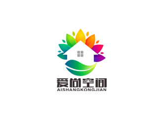 郭庆忠的爱尚空间装饰设计功工程有限公司logo设计
