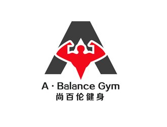 潘乐的尚百伦健身 A·Balance Gymlogo设计