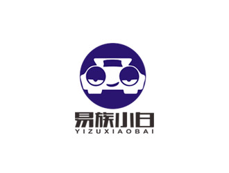 郭庆忠的易族小白卡通形象设计logo设计