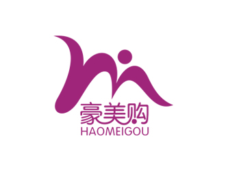 赵波的豪美购logo设计